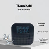 Household ultrasonic rat repellent with features